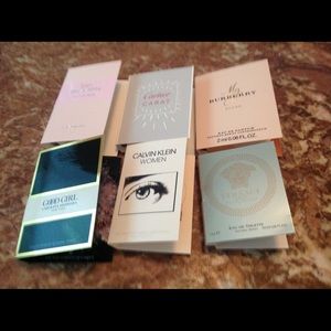 Scent Bundle Carier Burberry Givenchy Versace Eros